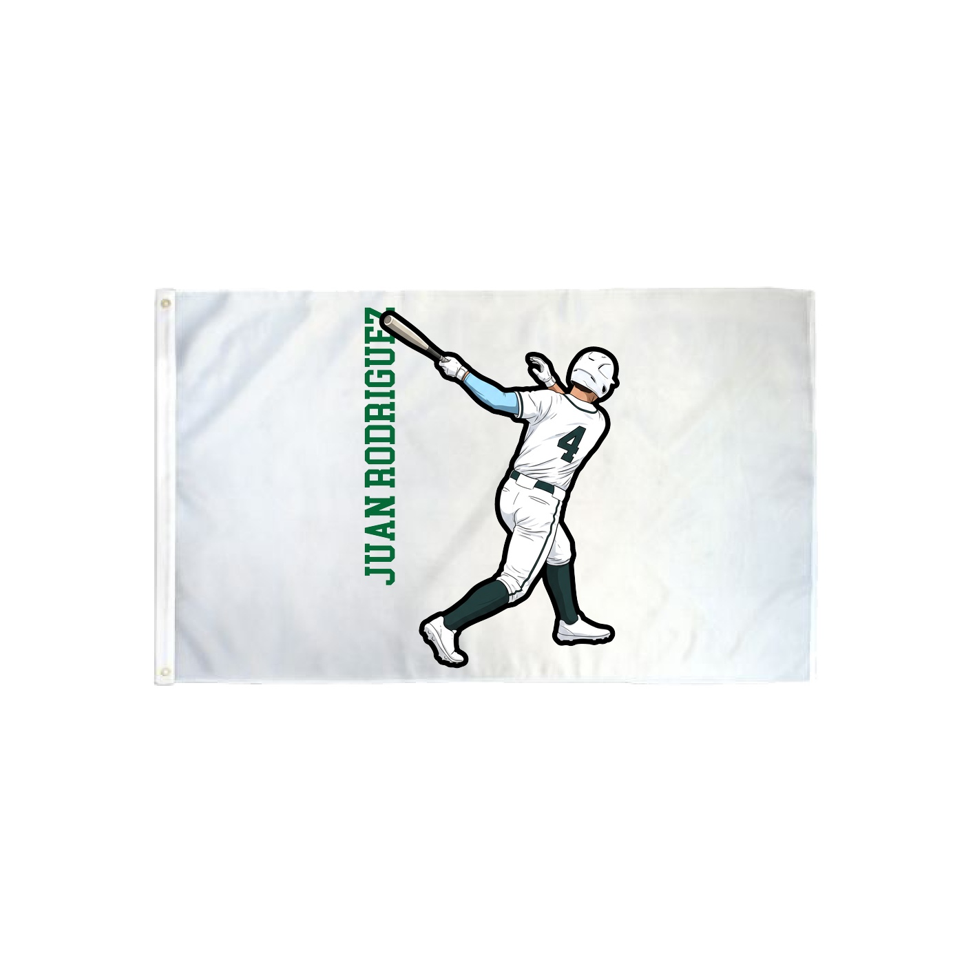 3x5 Flag — Name Vertical in Classic