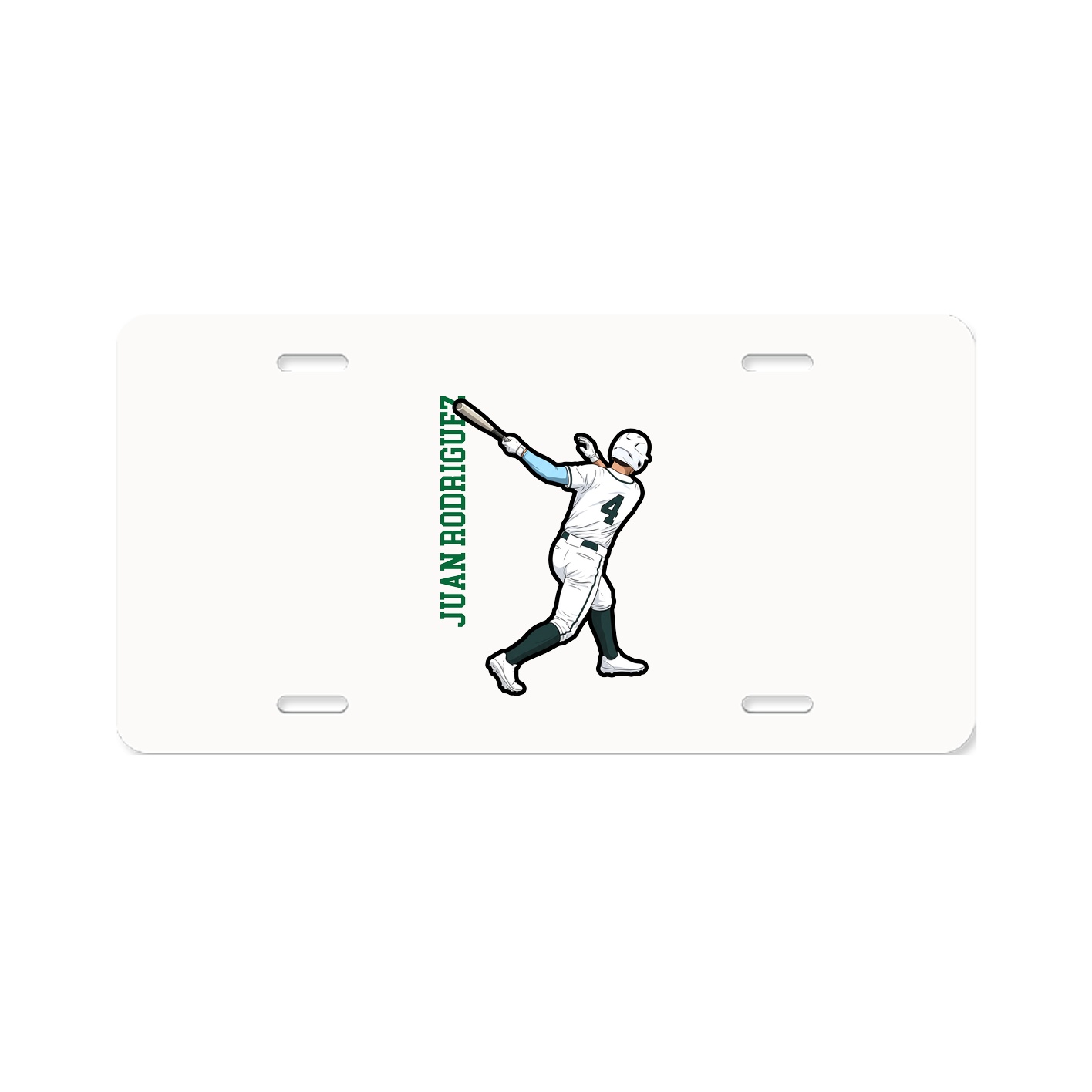 Aluminum License Plate