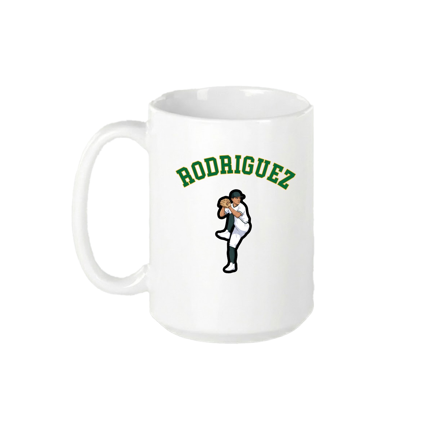 15oz Coffee Mug — Shirsey Arch in White