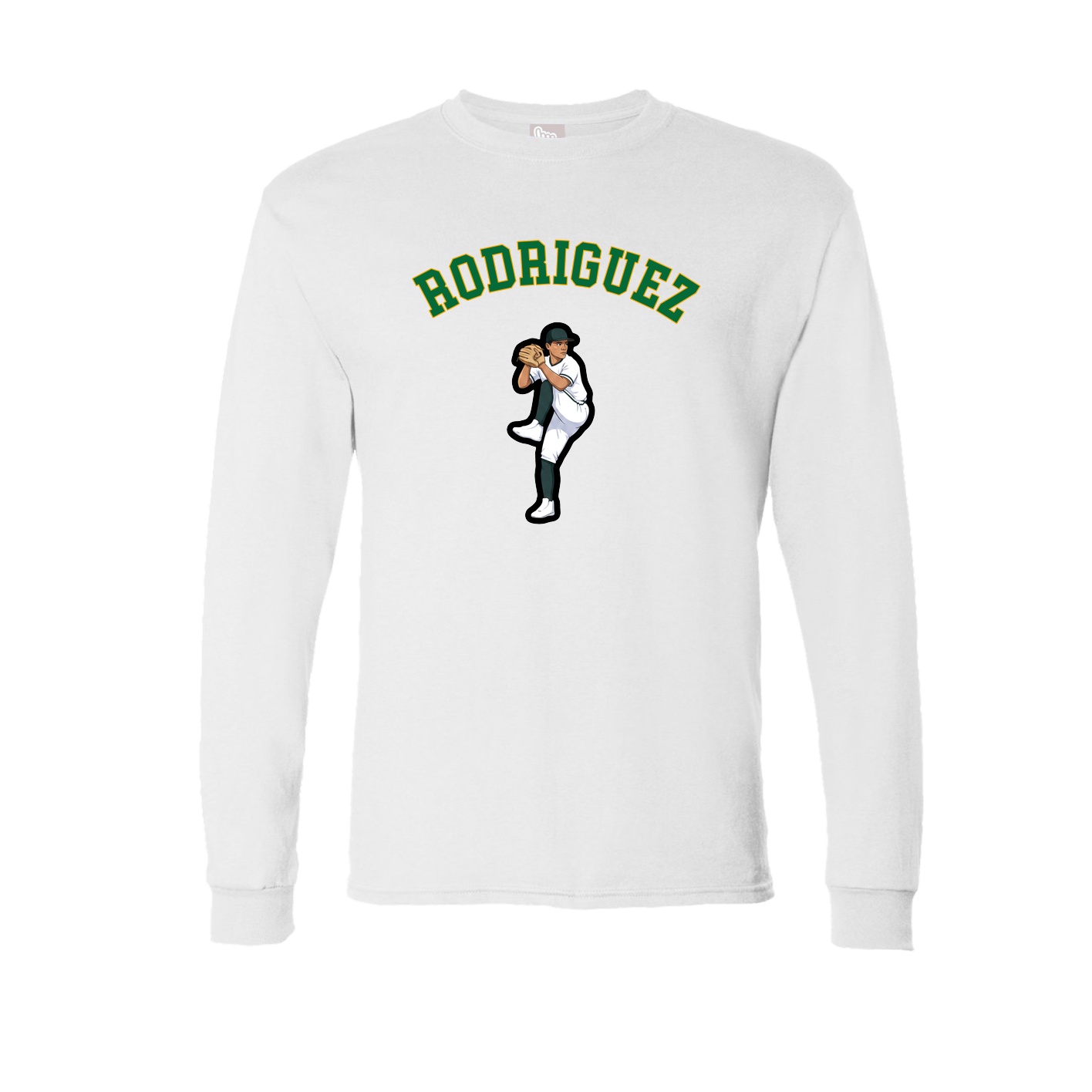 Long Sleeve Tee — Shirsey Arch in White