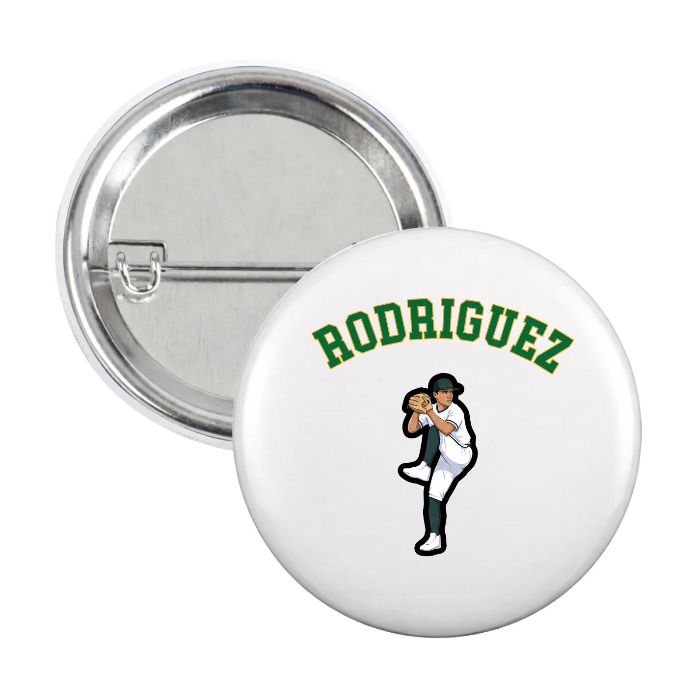 Game Day Button — Shirsey Arch in White