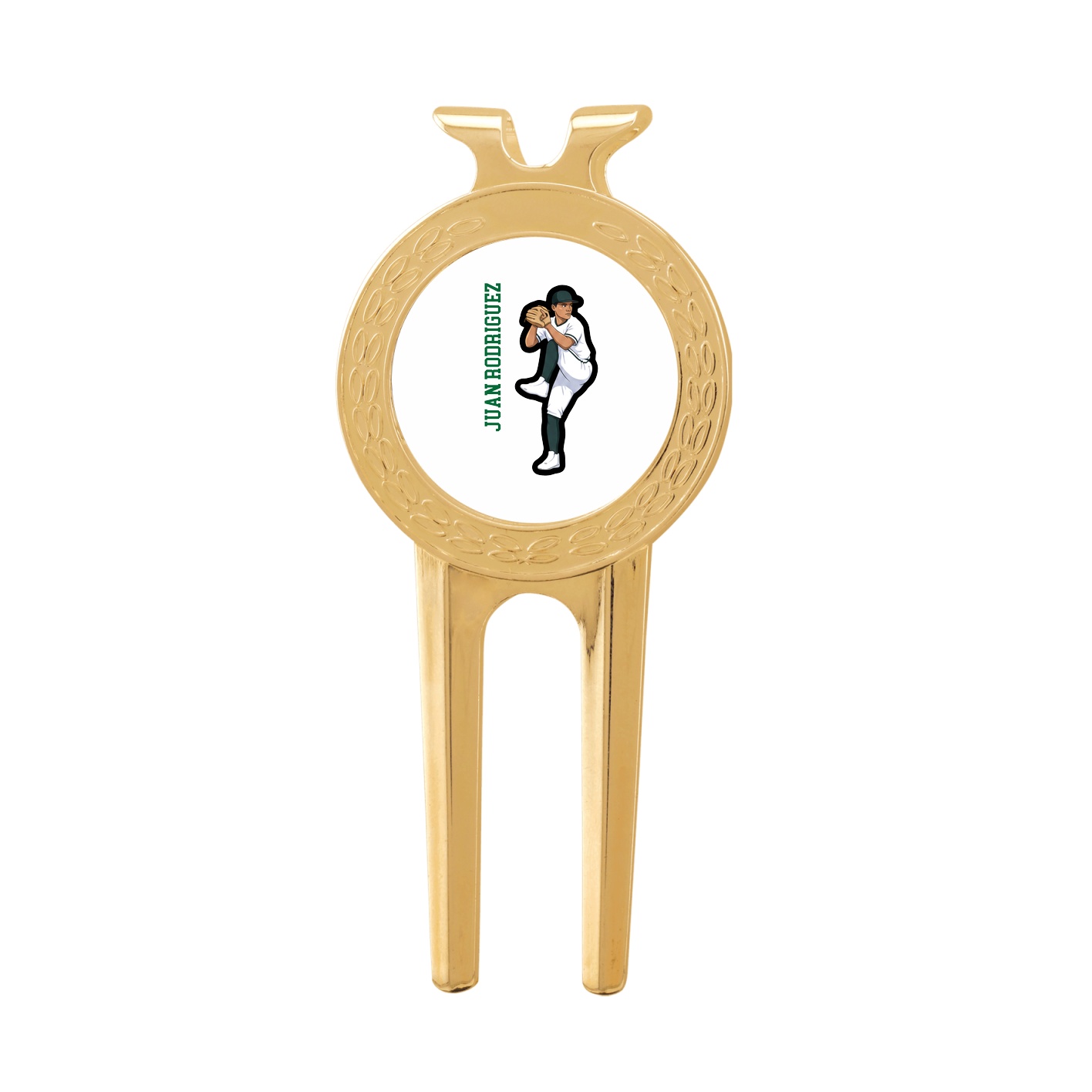 Divot Tool with Ball Marker — Name Vertical in Classic