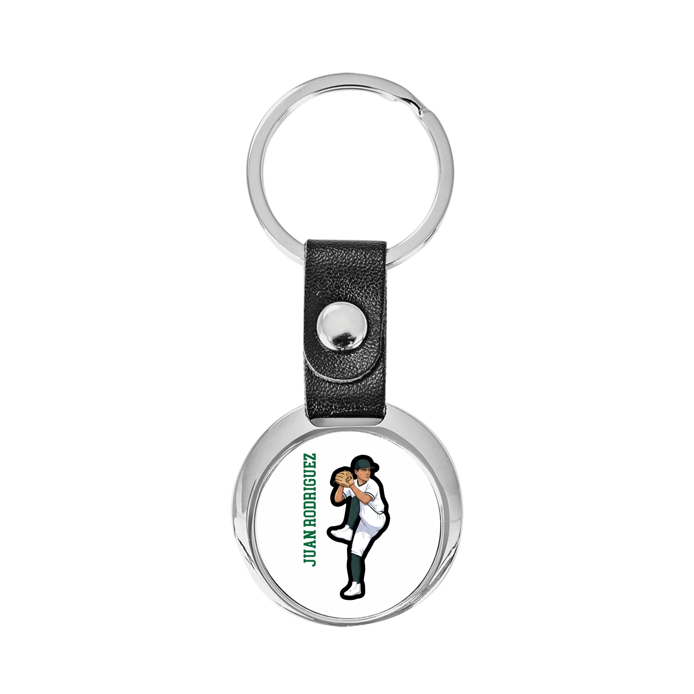 Key Chain — Name Vertical in Classic