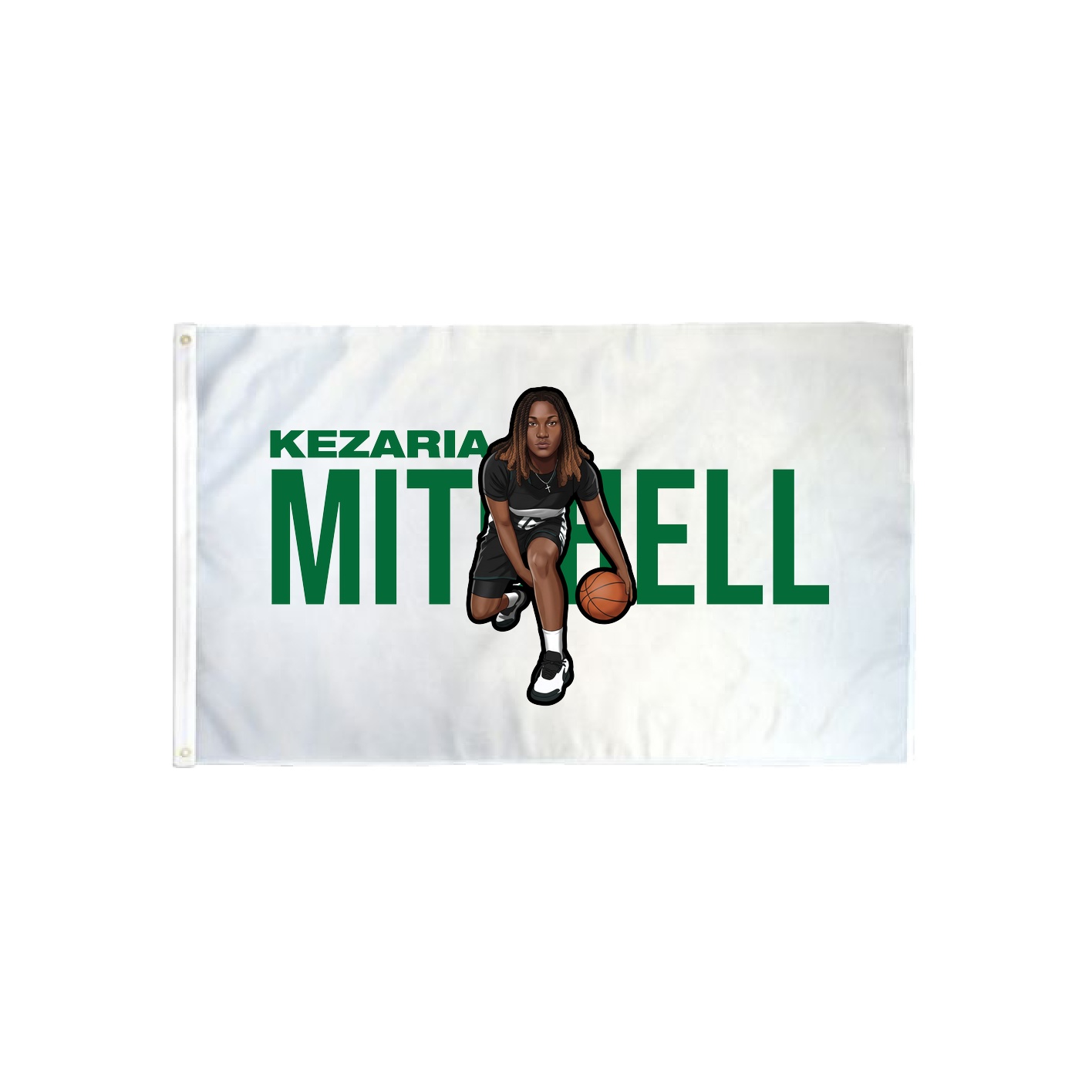 3x5 Flag — Player Name in Classic