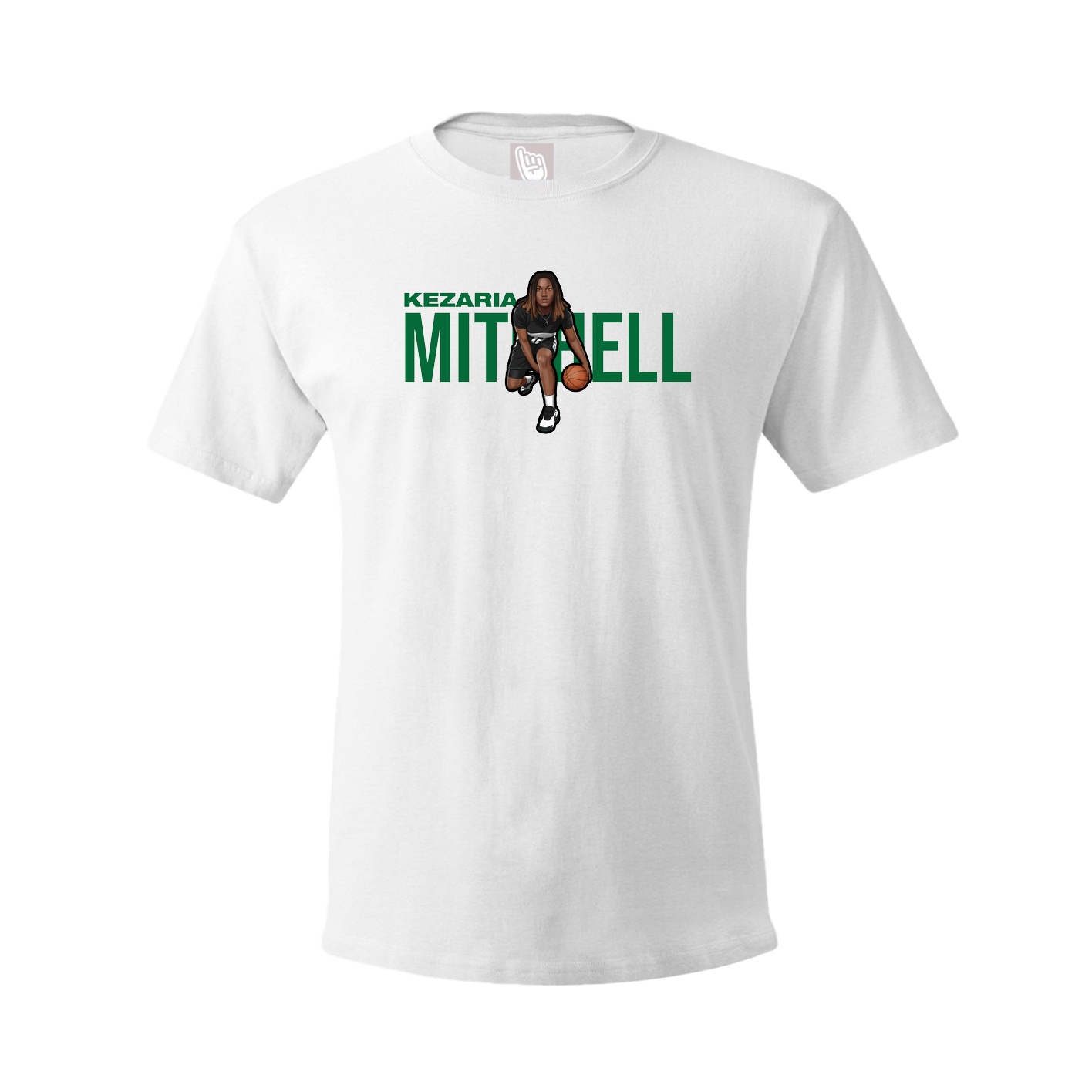 Youth Tee — Player Name in White