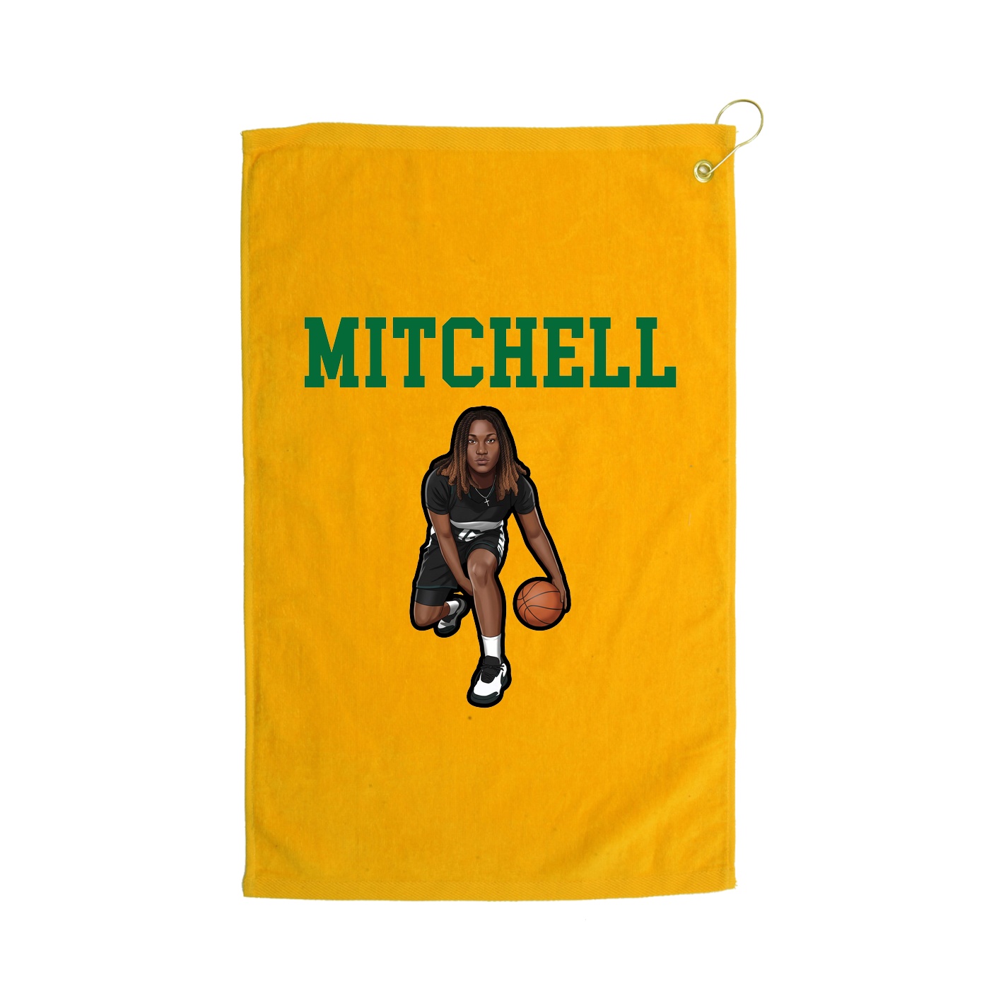 Golf Towel — Shirsey in Gold