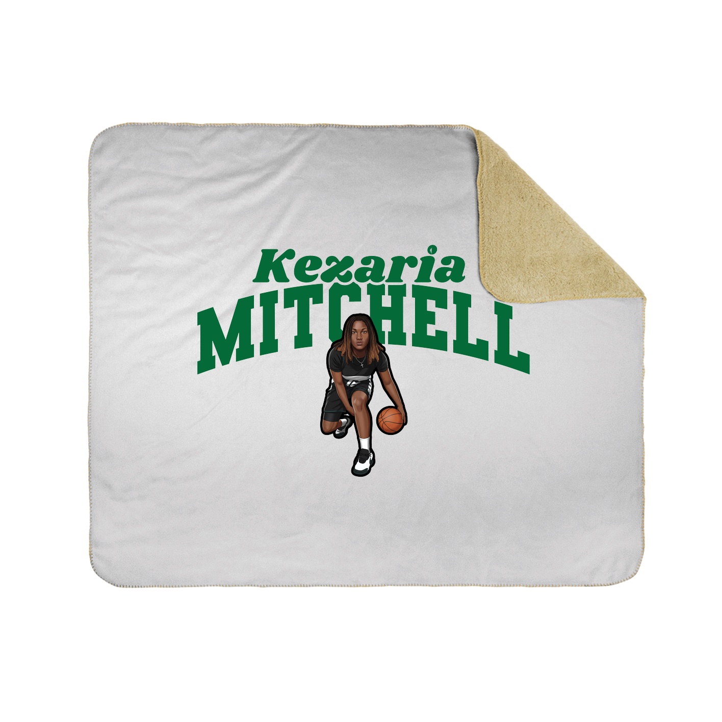Throw Blanket — Signature Arch in White