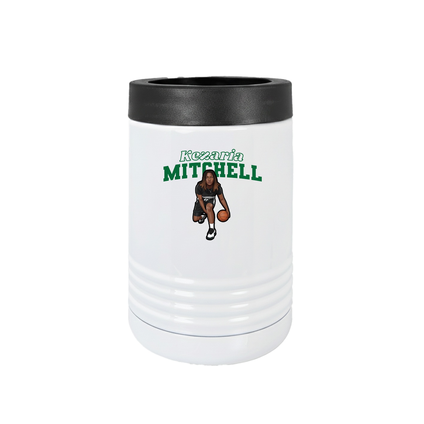 Beverage Holder — Name Arch in White