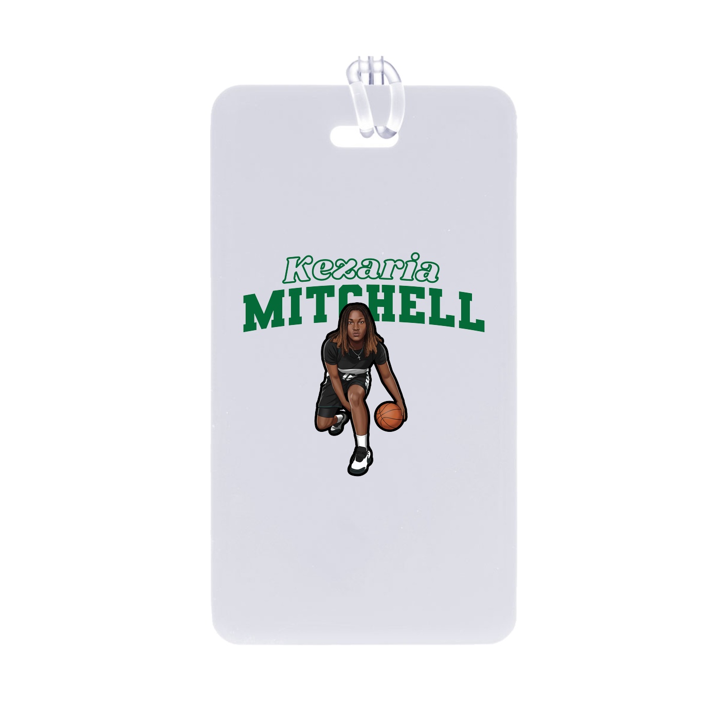 Bag Tag — Name Arch in Classic