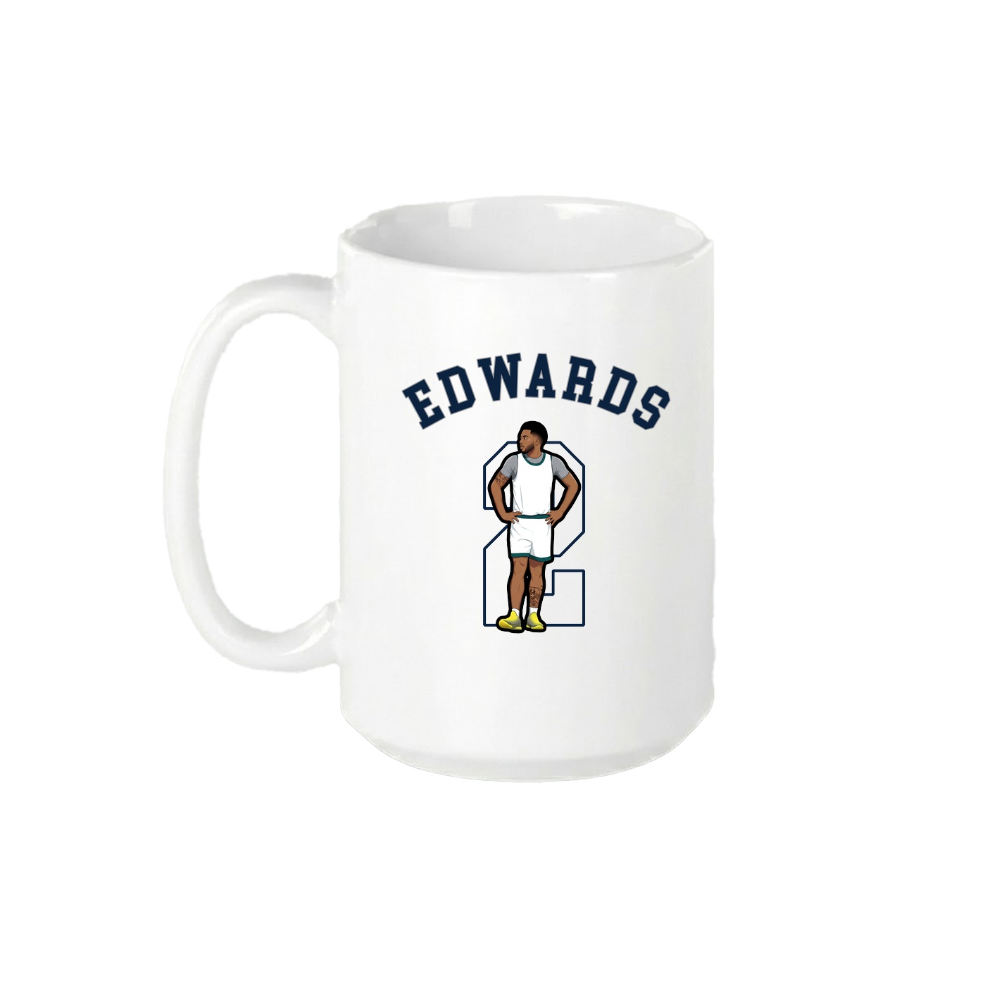 15oz Coffee Mug — Shirsey Arch in White
