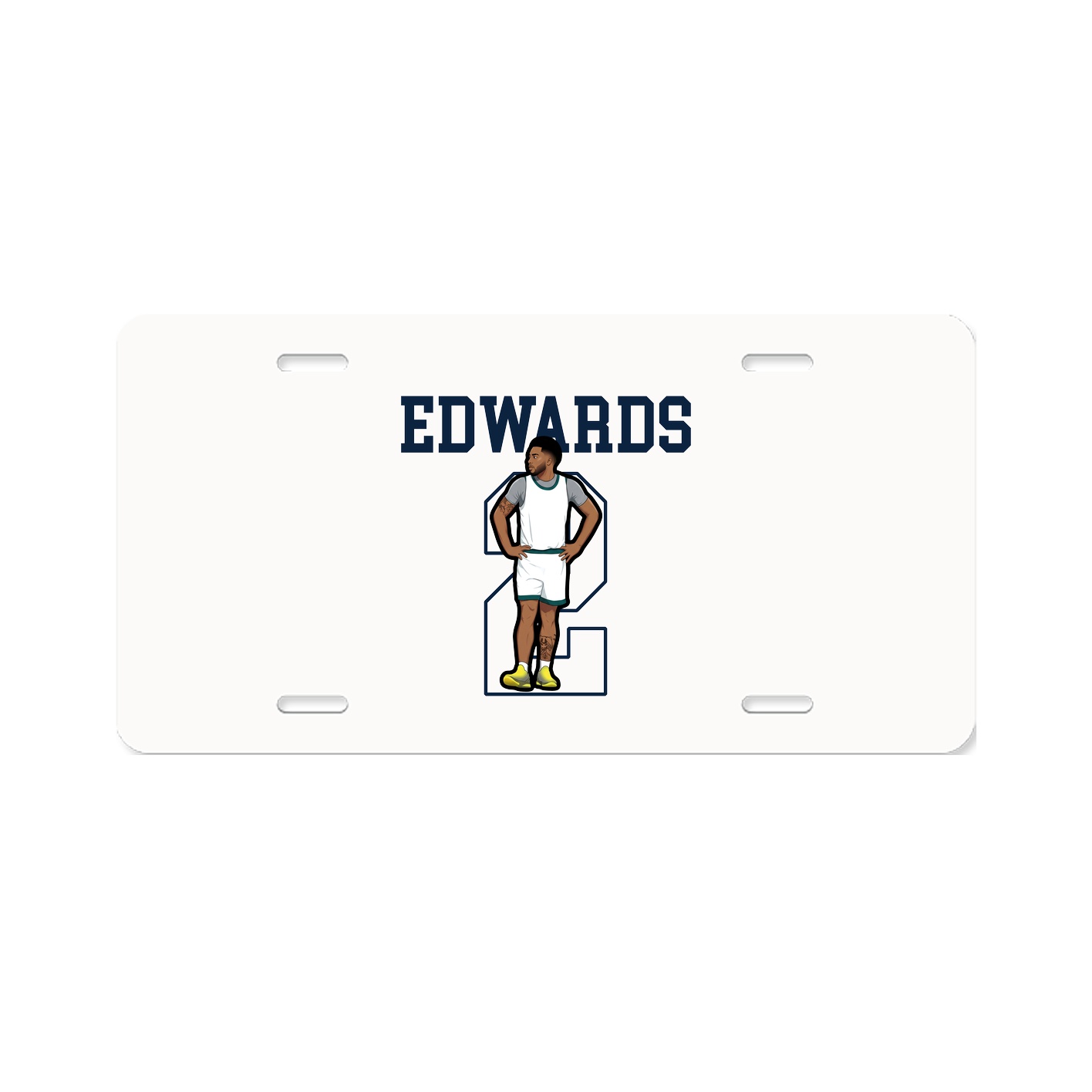 License Plate — Shirsey in Classic