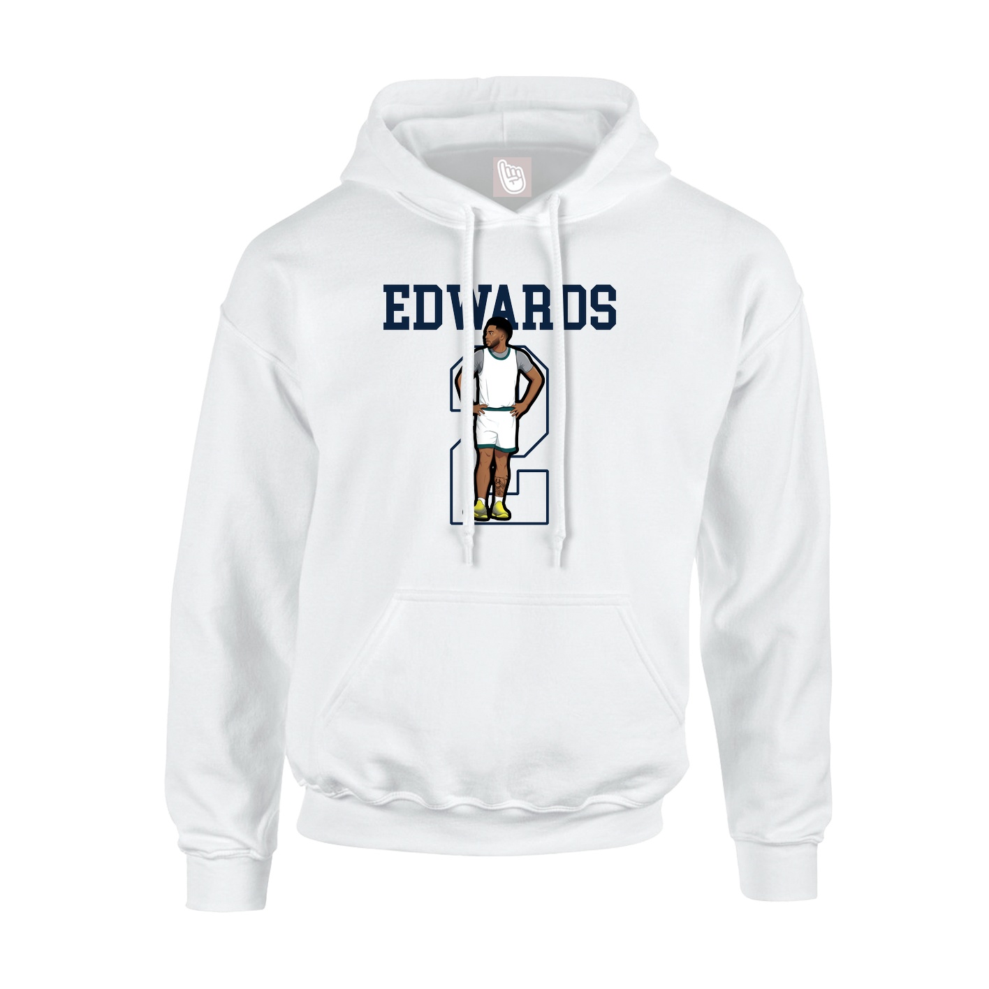 Hoodie — Shirsey in White