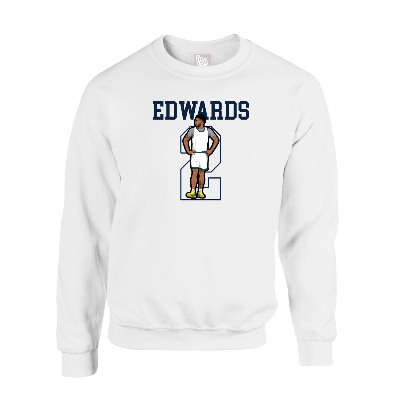 Fleece Crew — Shirsey in White