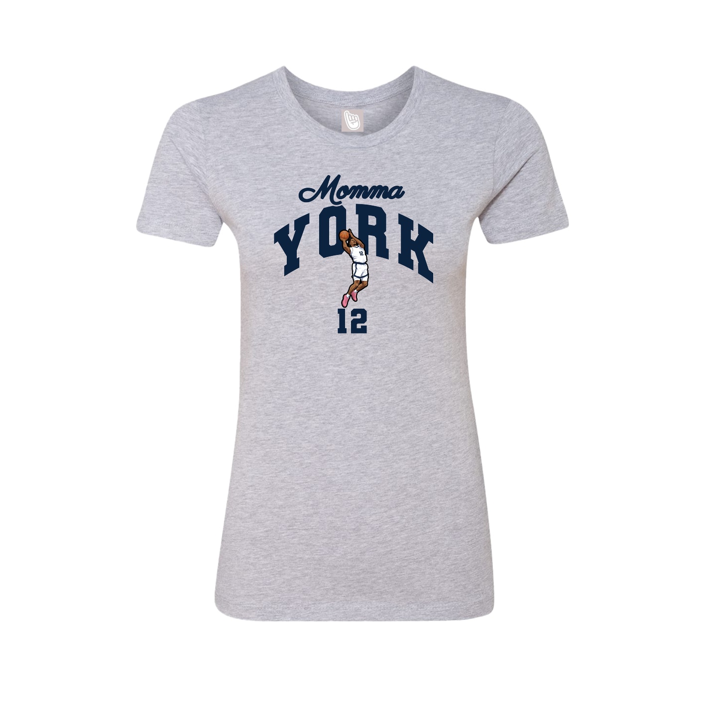 Womens Tee — Mothers Day Arch in Grey
