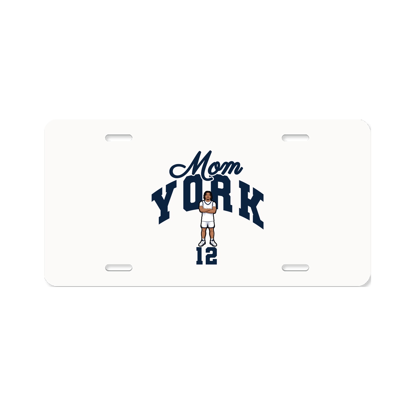 License Plate — Mothers Day Arch in Classic