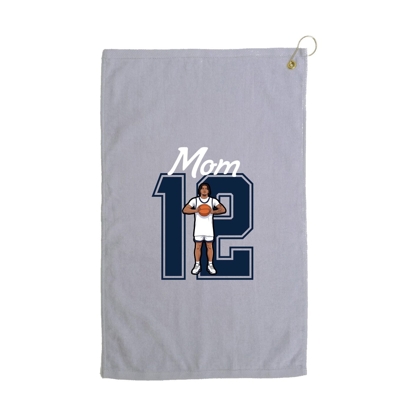 Golf Towel — Mothers Day Shirsey in Grey