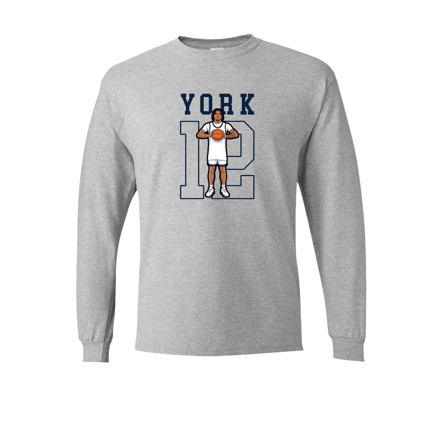Long Sleeve Tee — Shirsey in Grey