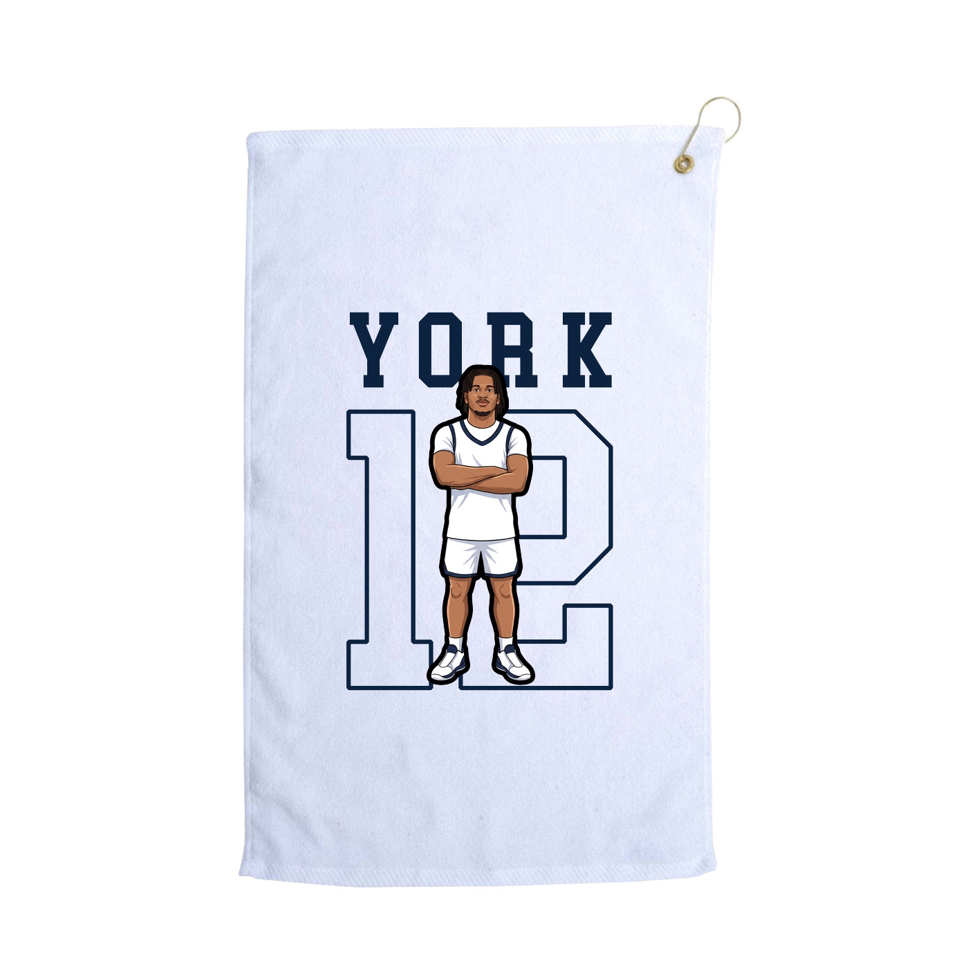 Golf Towel — Shirsey in White
