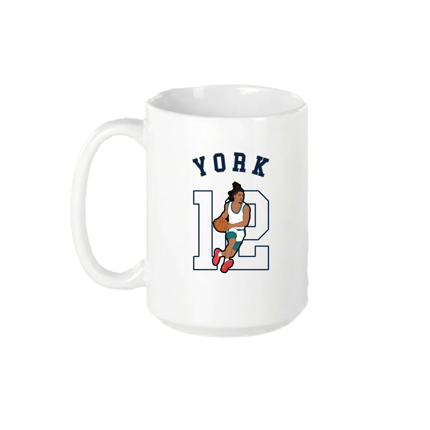 15oz Coffee Mug — Shirsey Arch in White