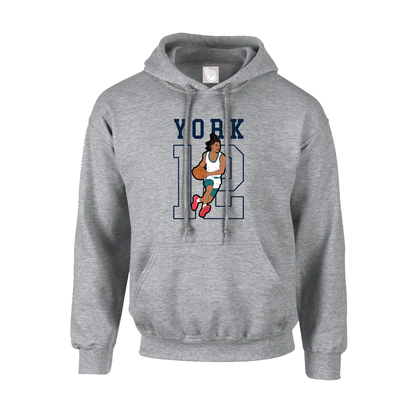 Youth Hoodie — Shirsey in Grey