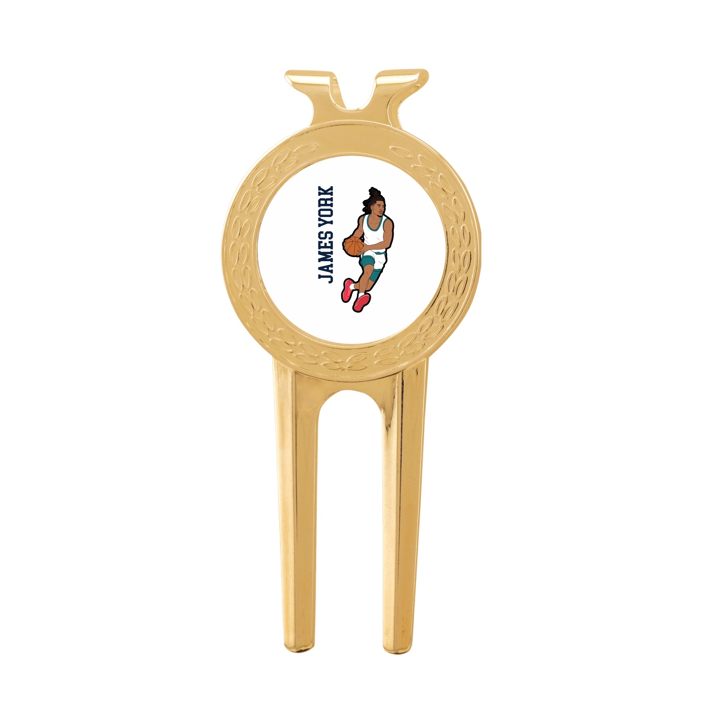 Divot Tool with Ball Marker — Name Vertical in Classic
