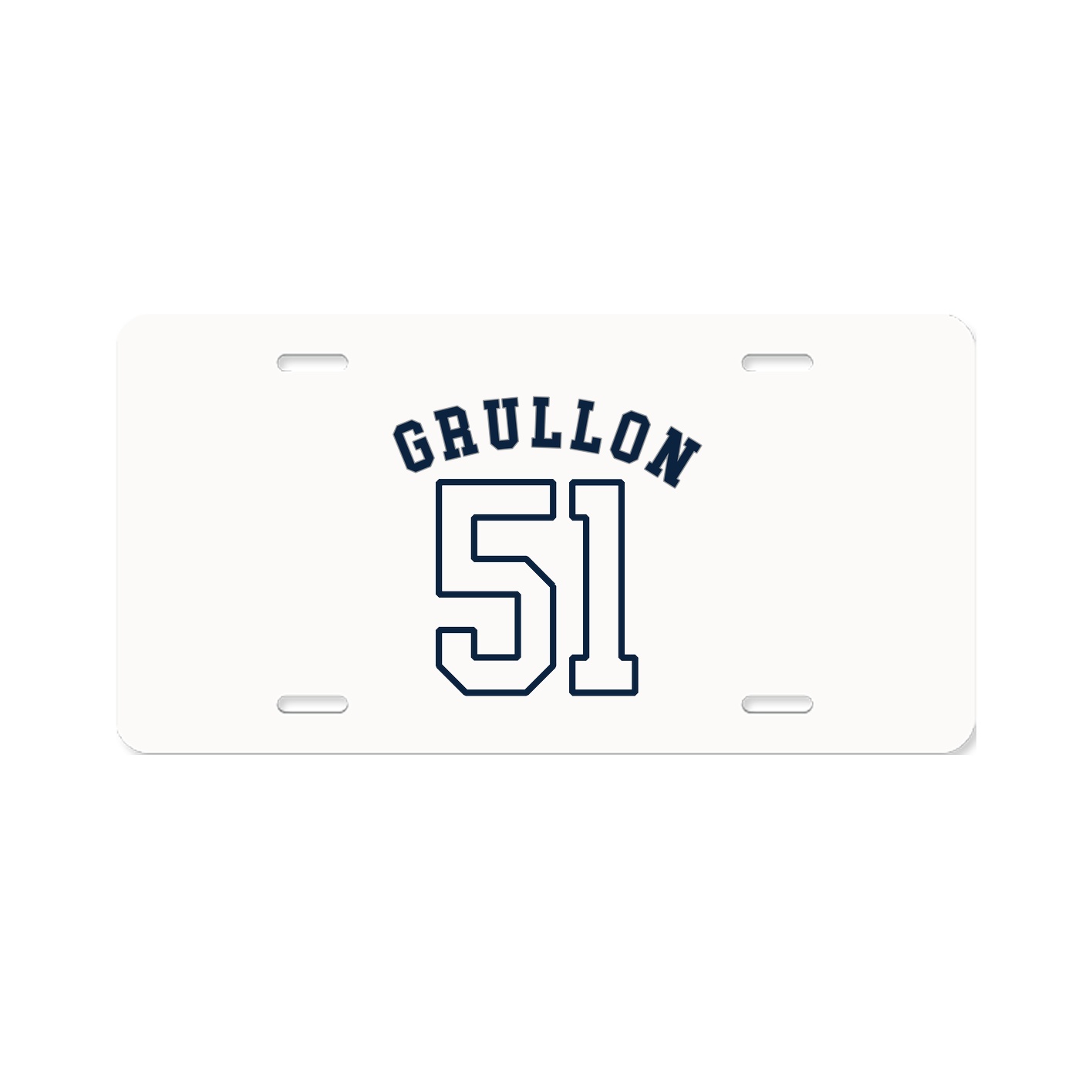 License Plate — Shirsey Arch in Classic