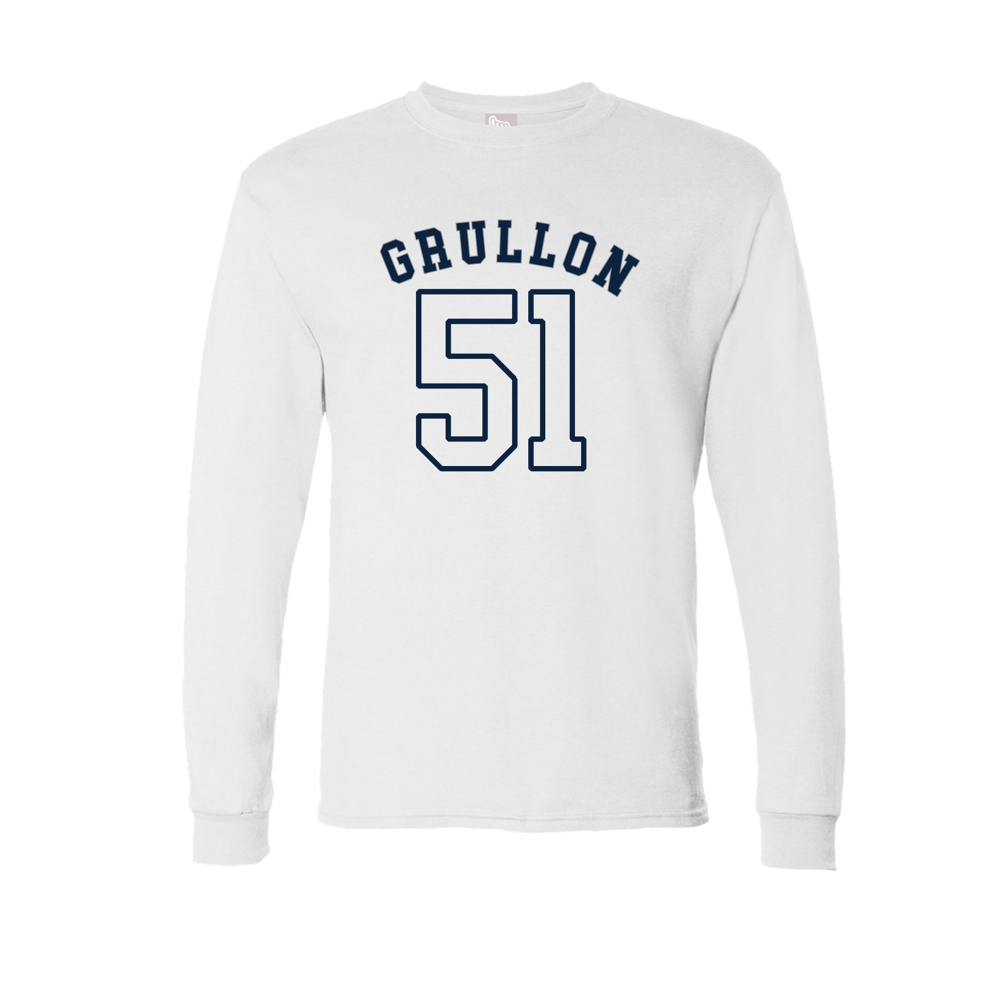 Long Sleeve Tee — Shirsey Arch in White
