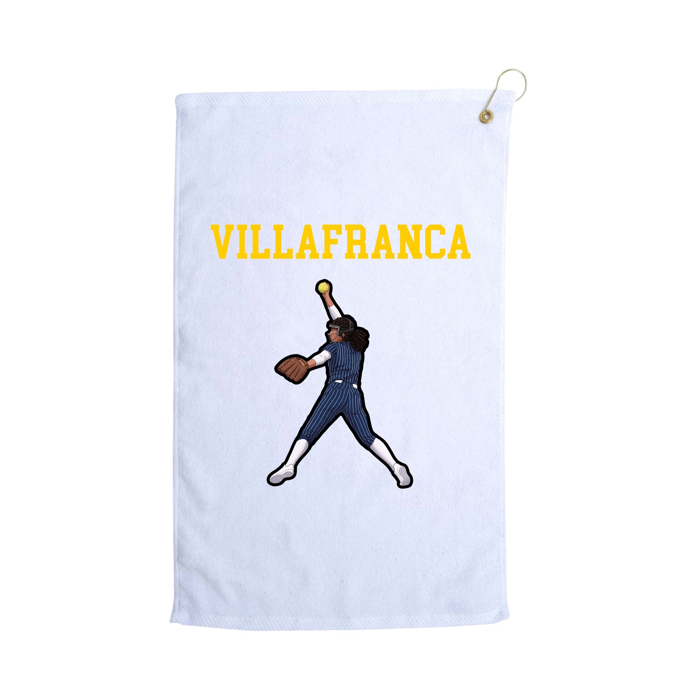 Golf Towel — Shirsey in White