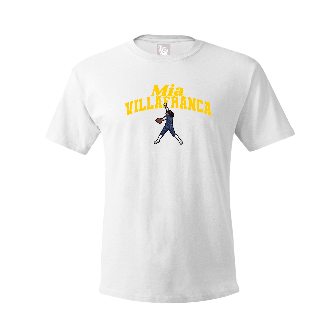 Youth Tee — Signature Arch in White