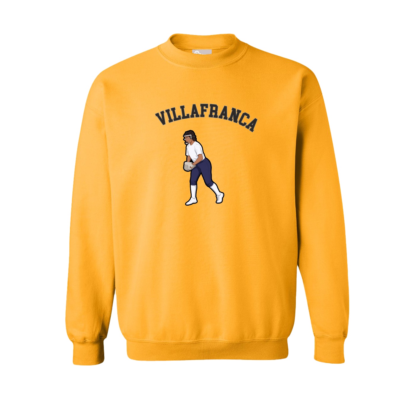 Fleece Crew — Shirsey Arch in Gold