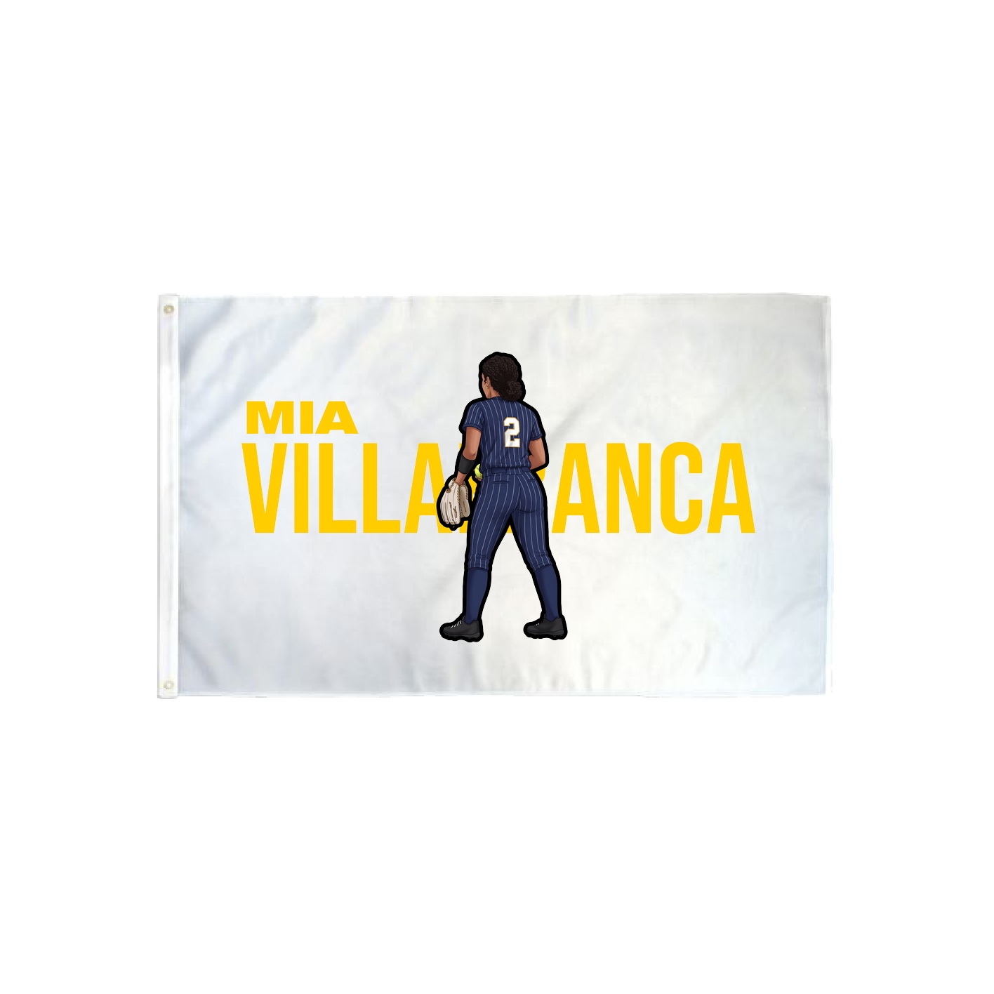3x5 Flag — Player Name in Classic