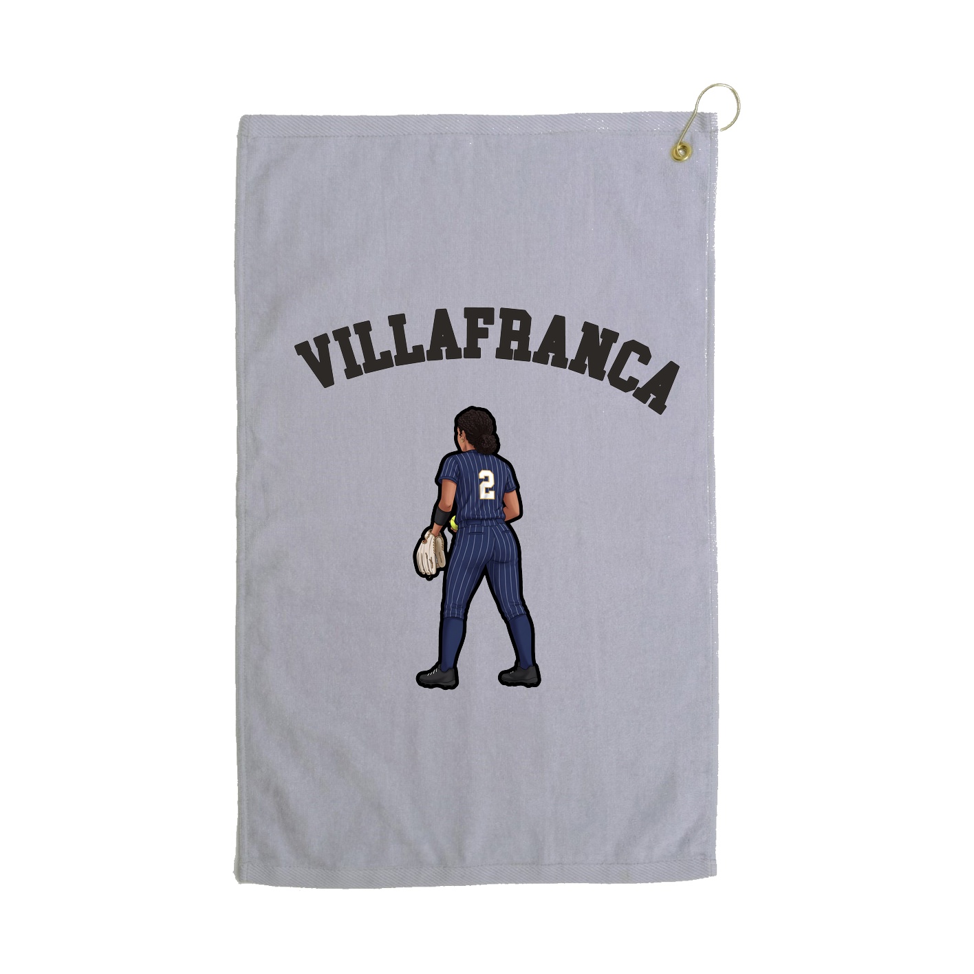 Golf Towel — Shirsey Arch in Grey