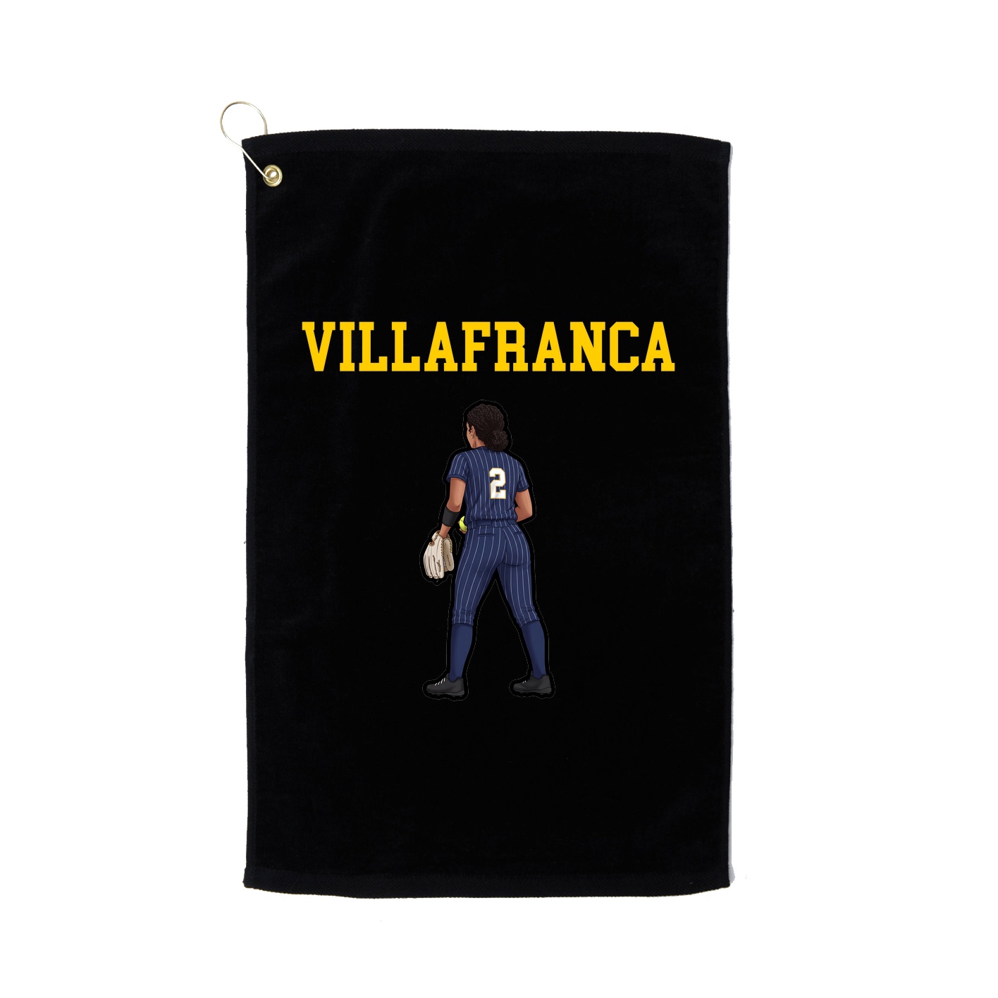 Golf Towel — Shirsey in Black