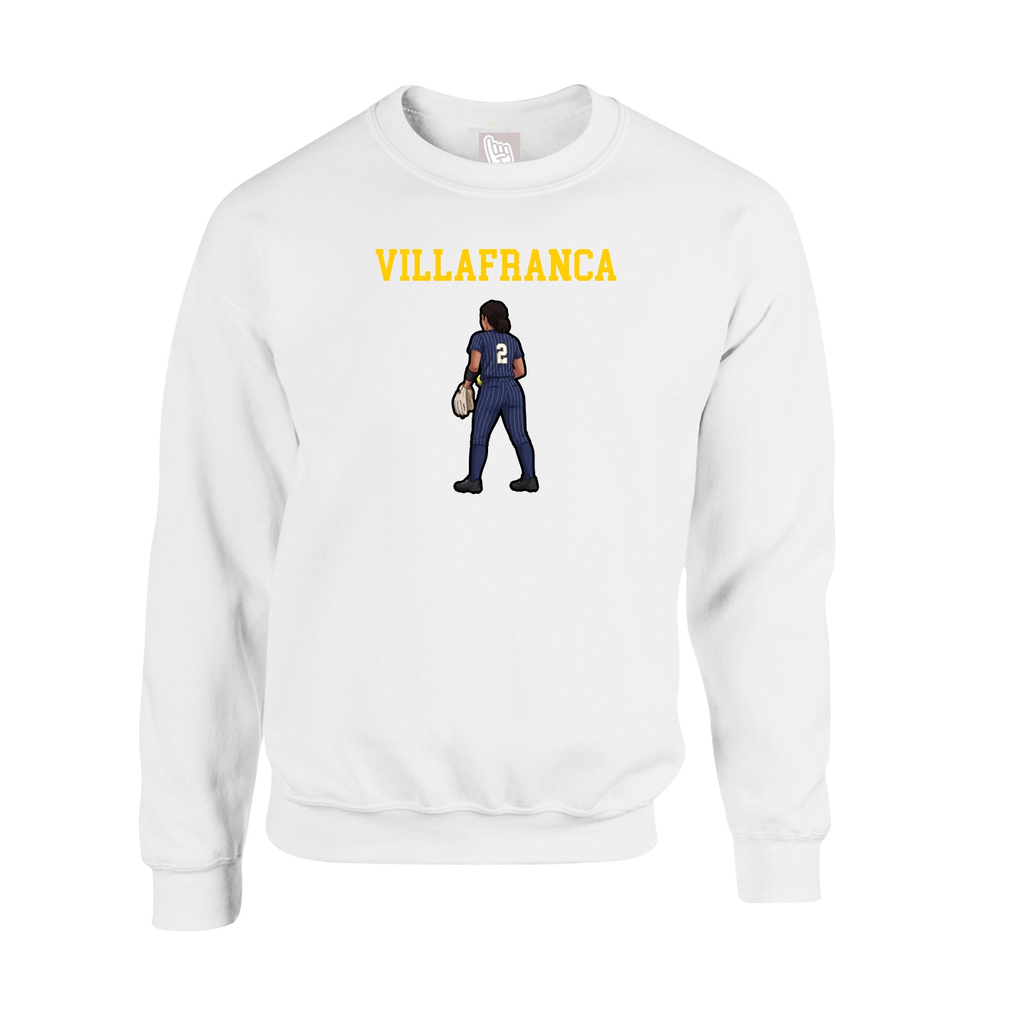Fleece Crew — Shirsey in White
