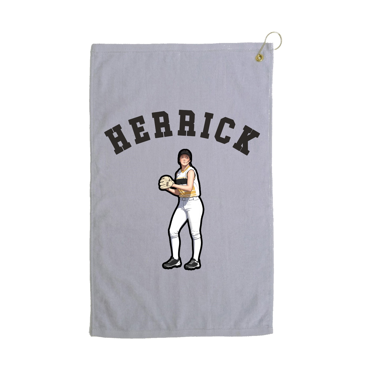 Golf Towel — Classic in Grey
