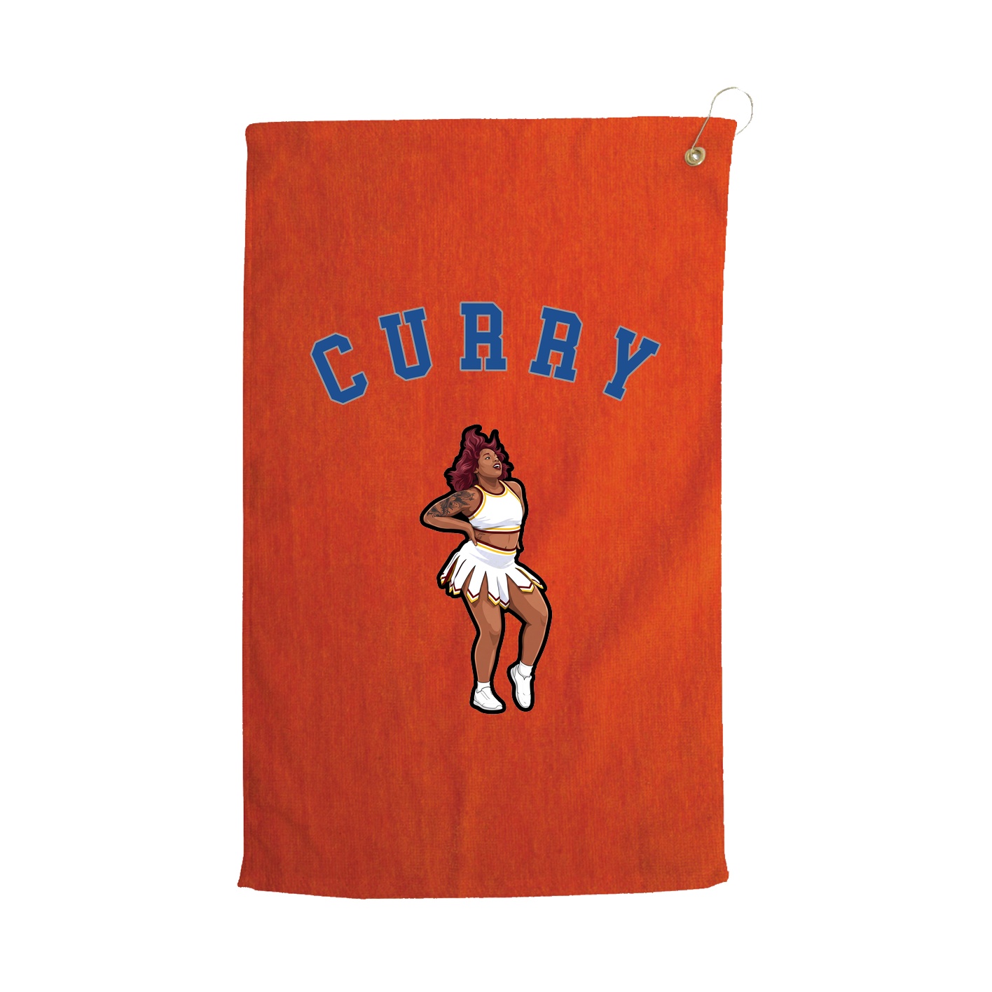 Golf Towel — Shirsey Arch in Orange