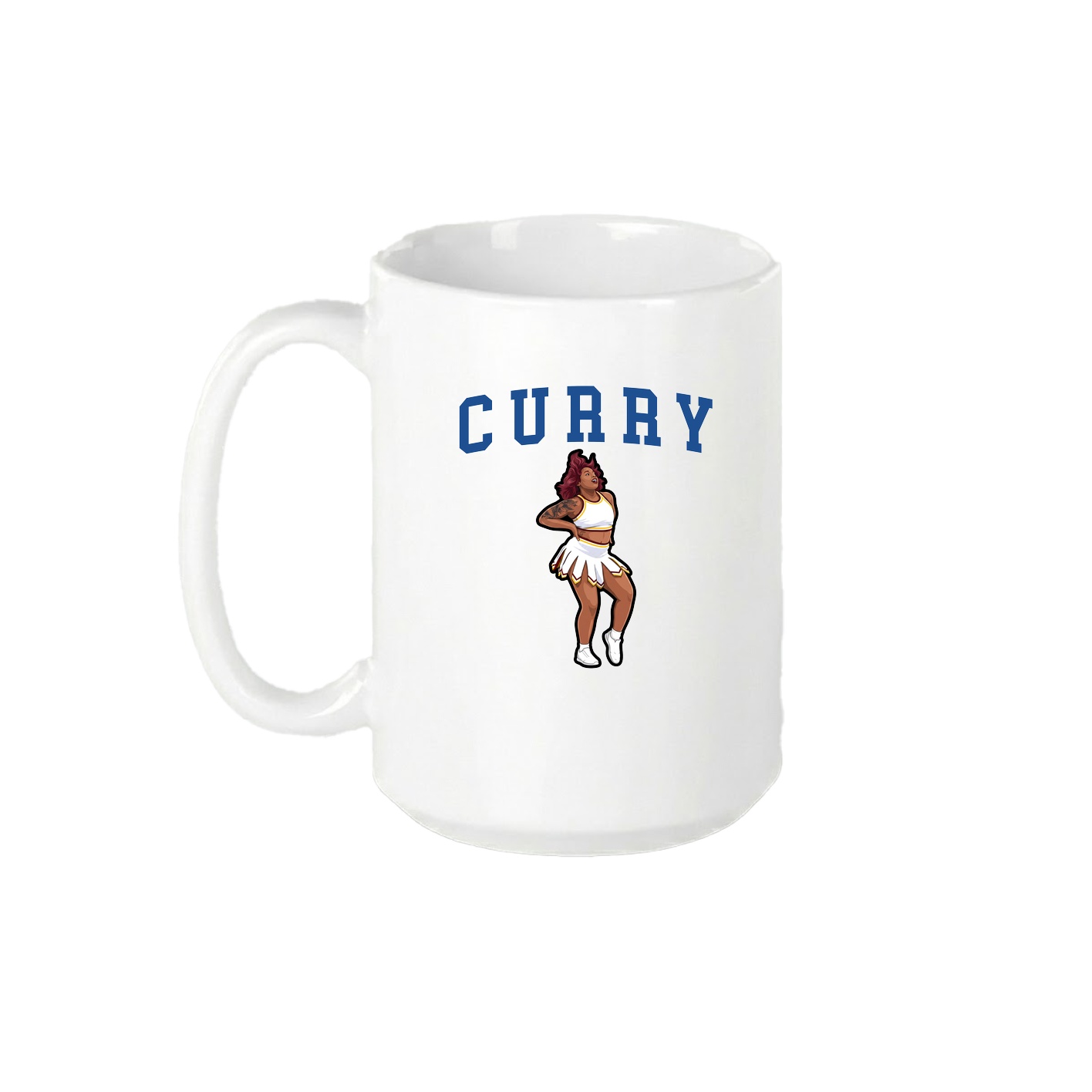 15oz Coffee Mug — Shirsey in White