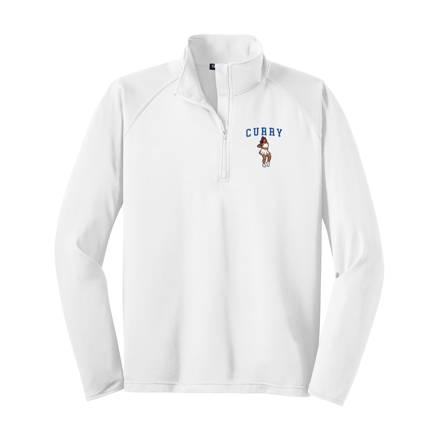 Q-Zip Pullover — Shirsey in White