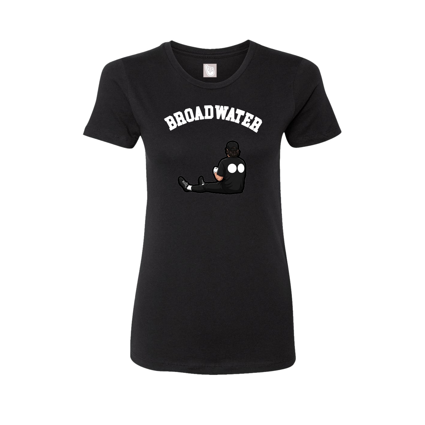 Womens Tee — Shirsey Arch in Black