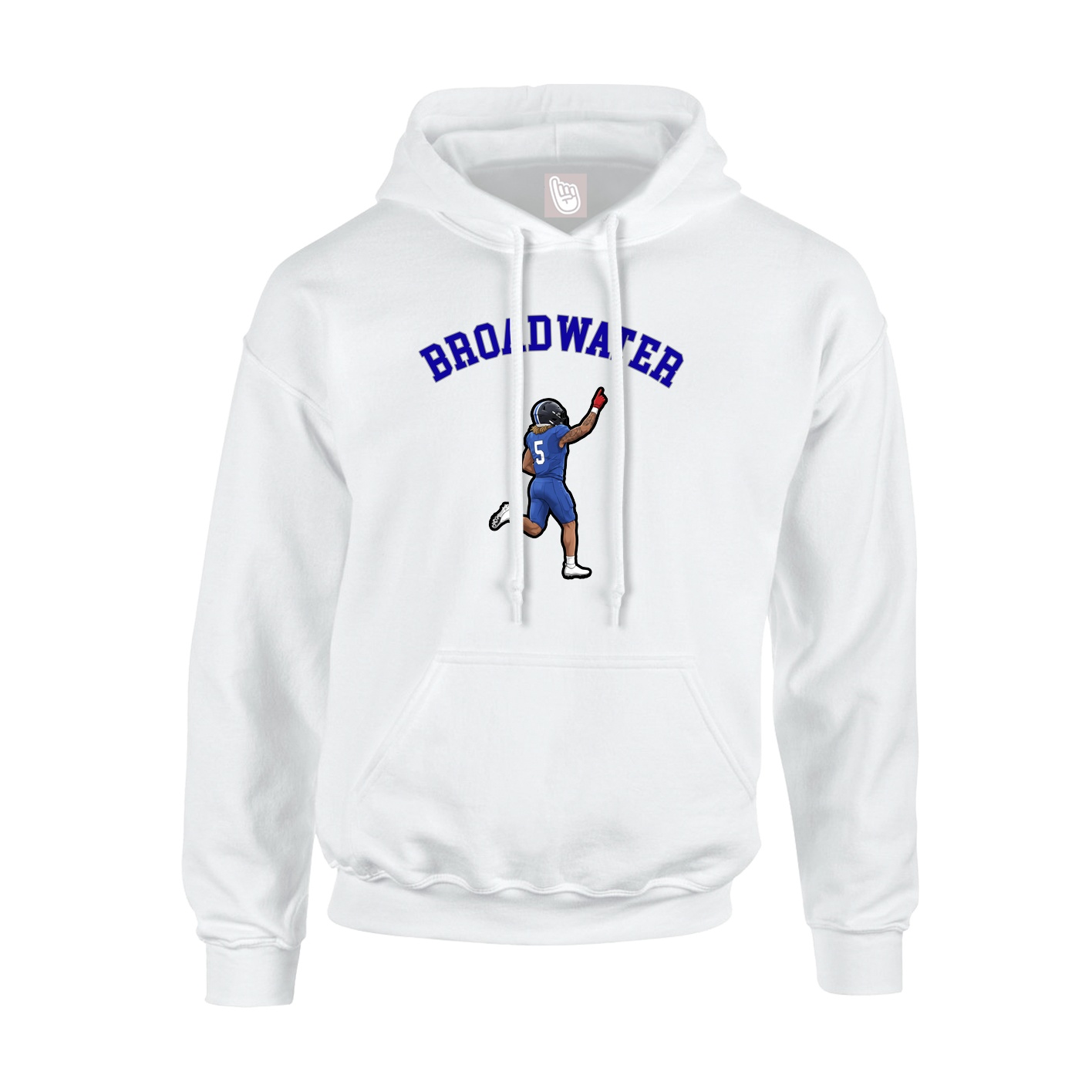 Youth Hoodie — Shirsey Arch in White