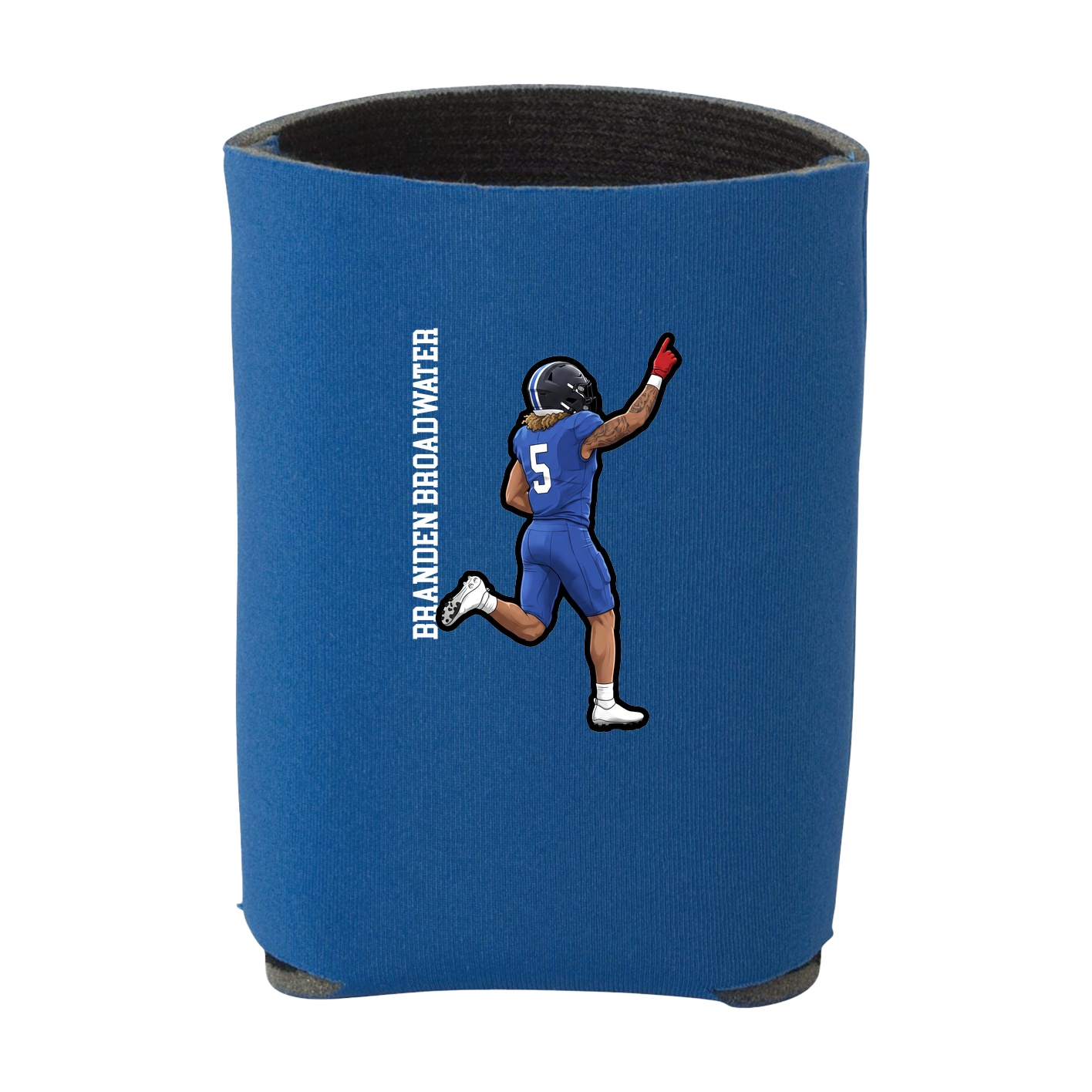 Can Holder — Name Vertical in Royal