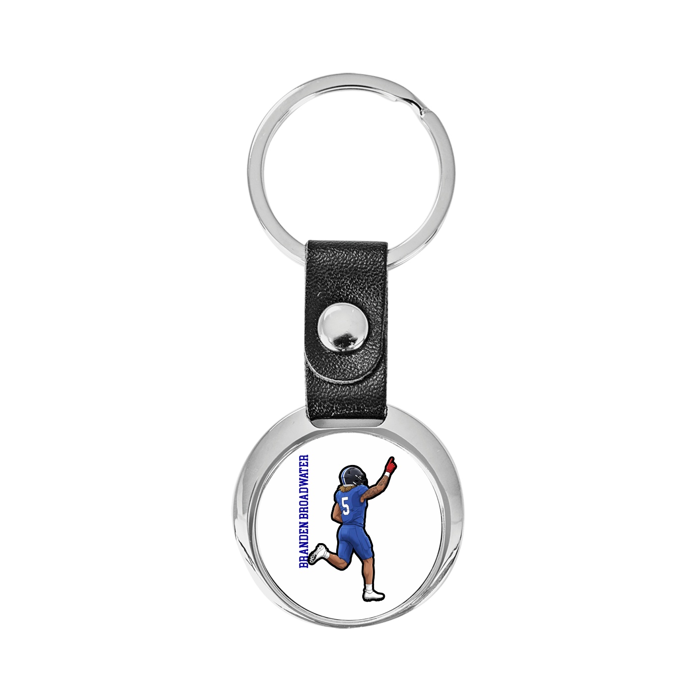 Key Chain — Name Vertical in Classic
