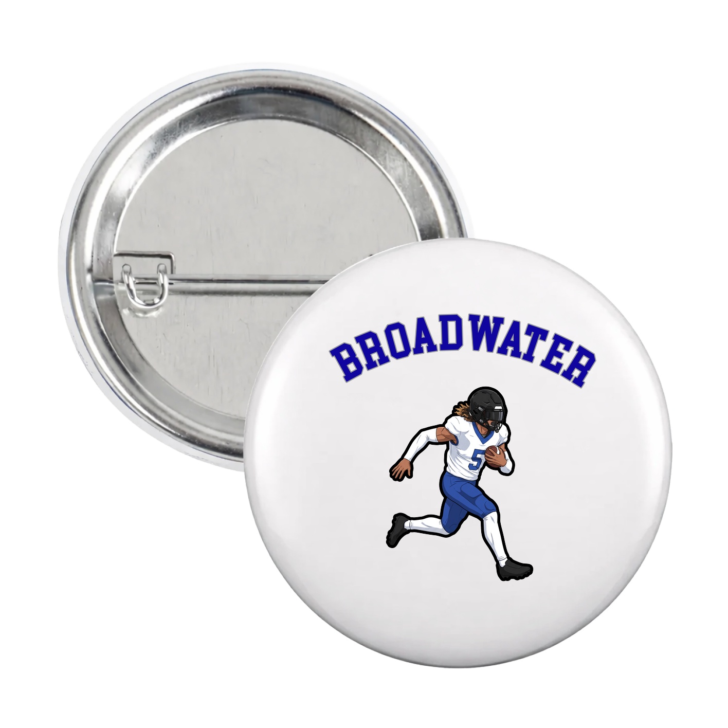 Game Day Button — Shirsey Arch in White