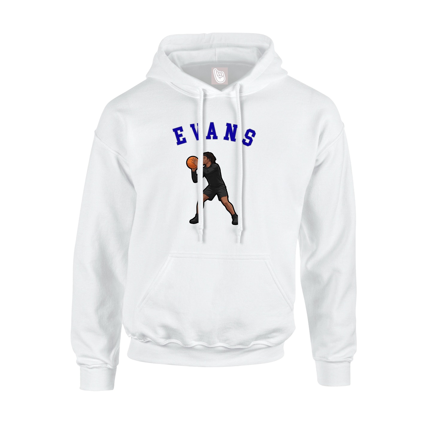 Hoodie — Shirsey Arch in White