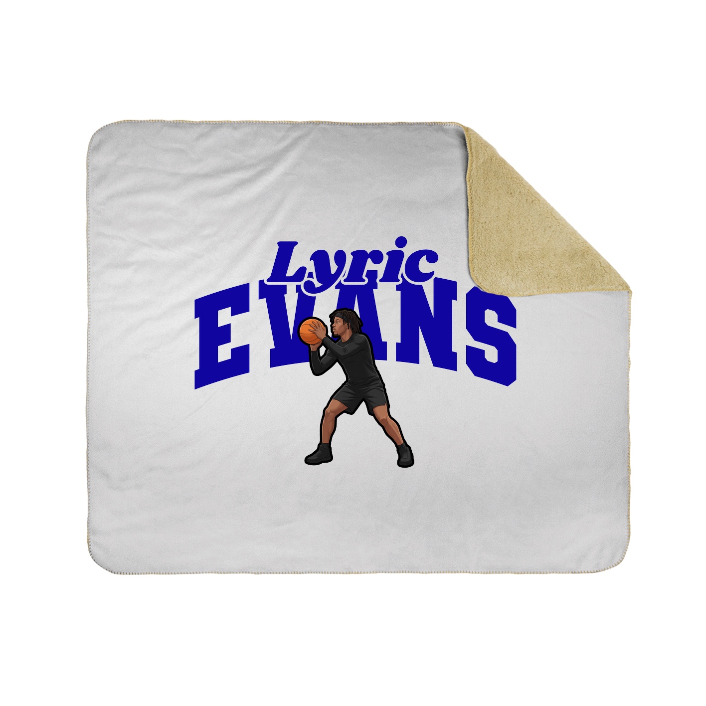 Throw Blanket — Signature Arch in White