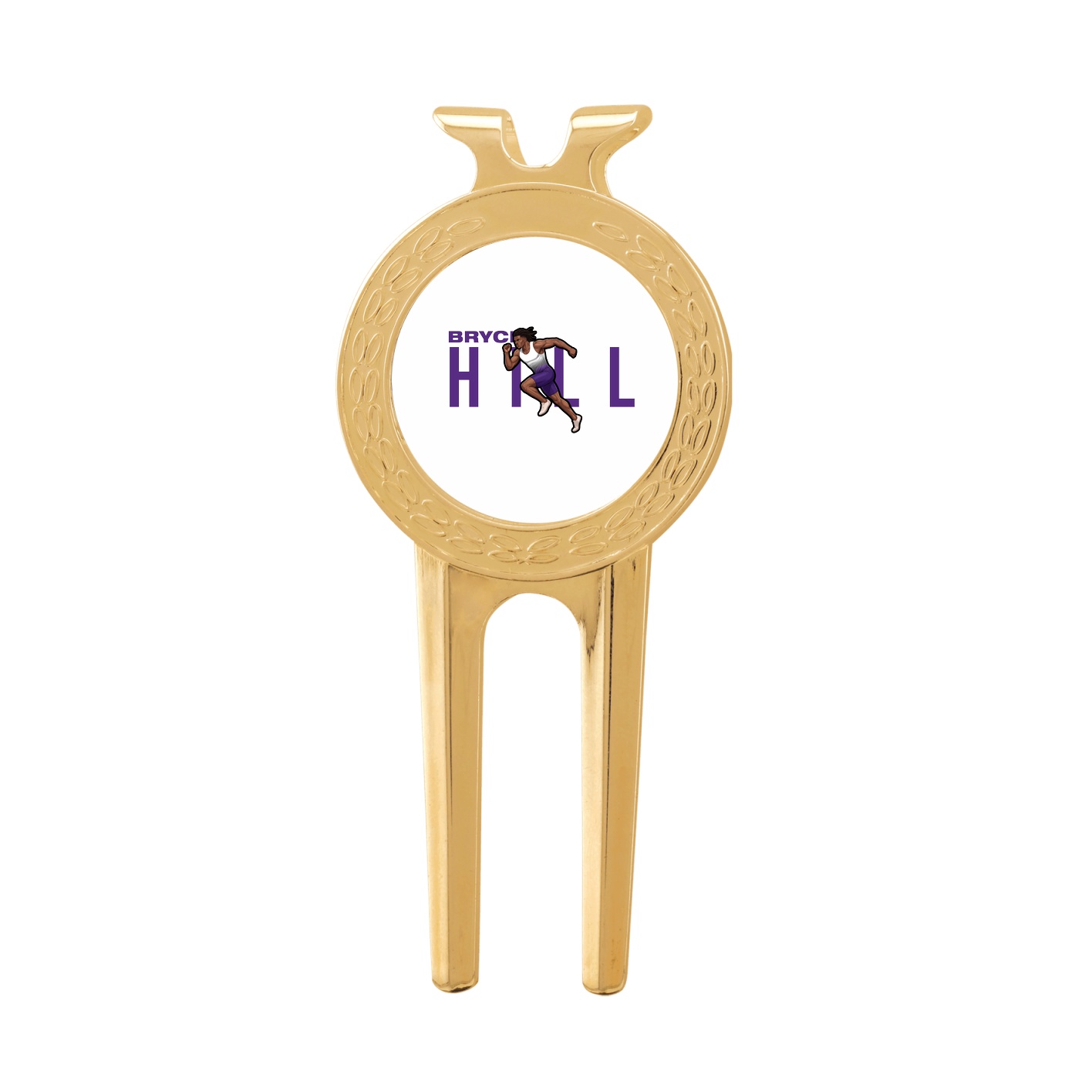Divot Tool with Ball Marker — Player Name in Classic