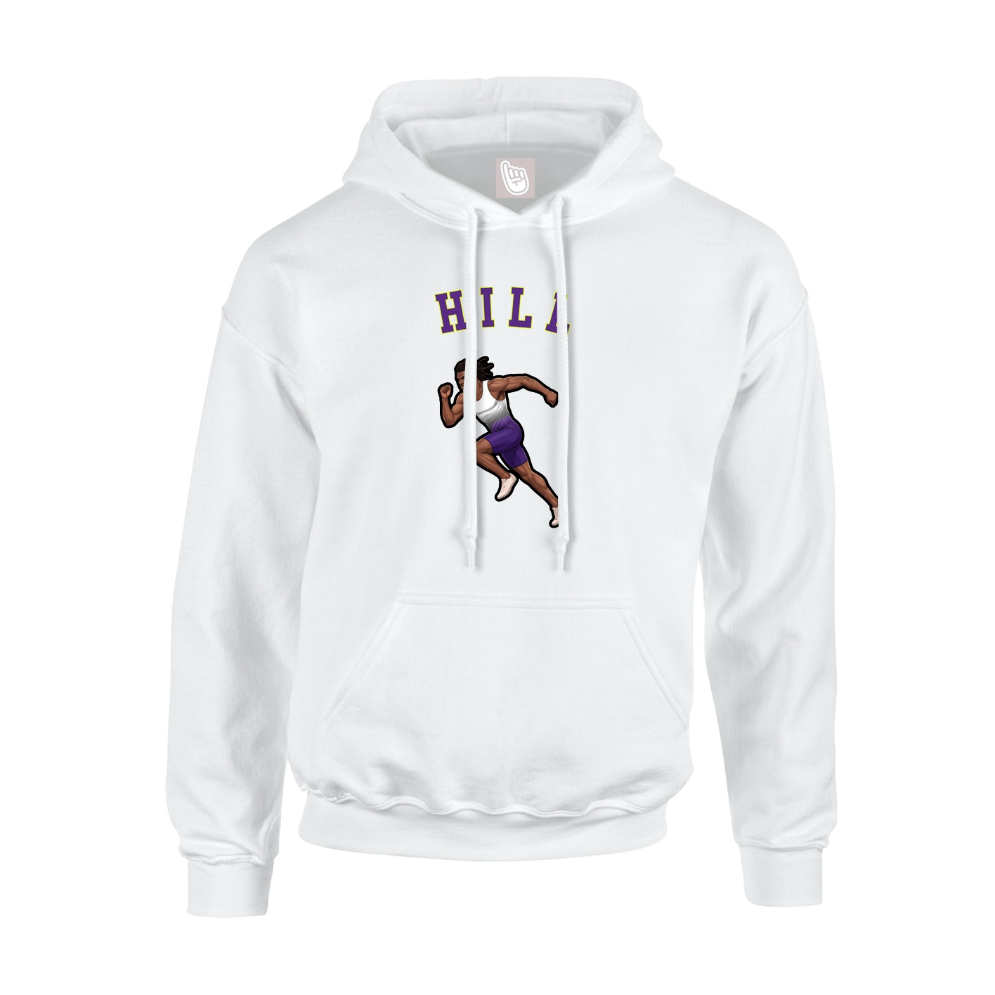 Youth Hoodie — Shirsey Arch in White