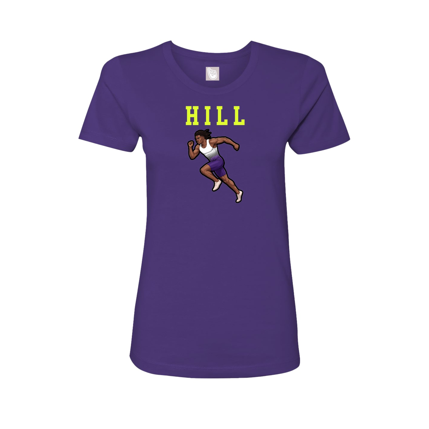 Fitted Women's Tee — Shirsey in Purple