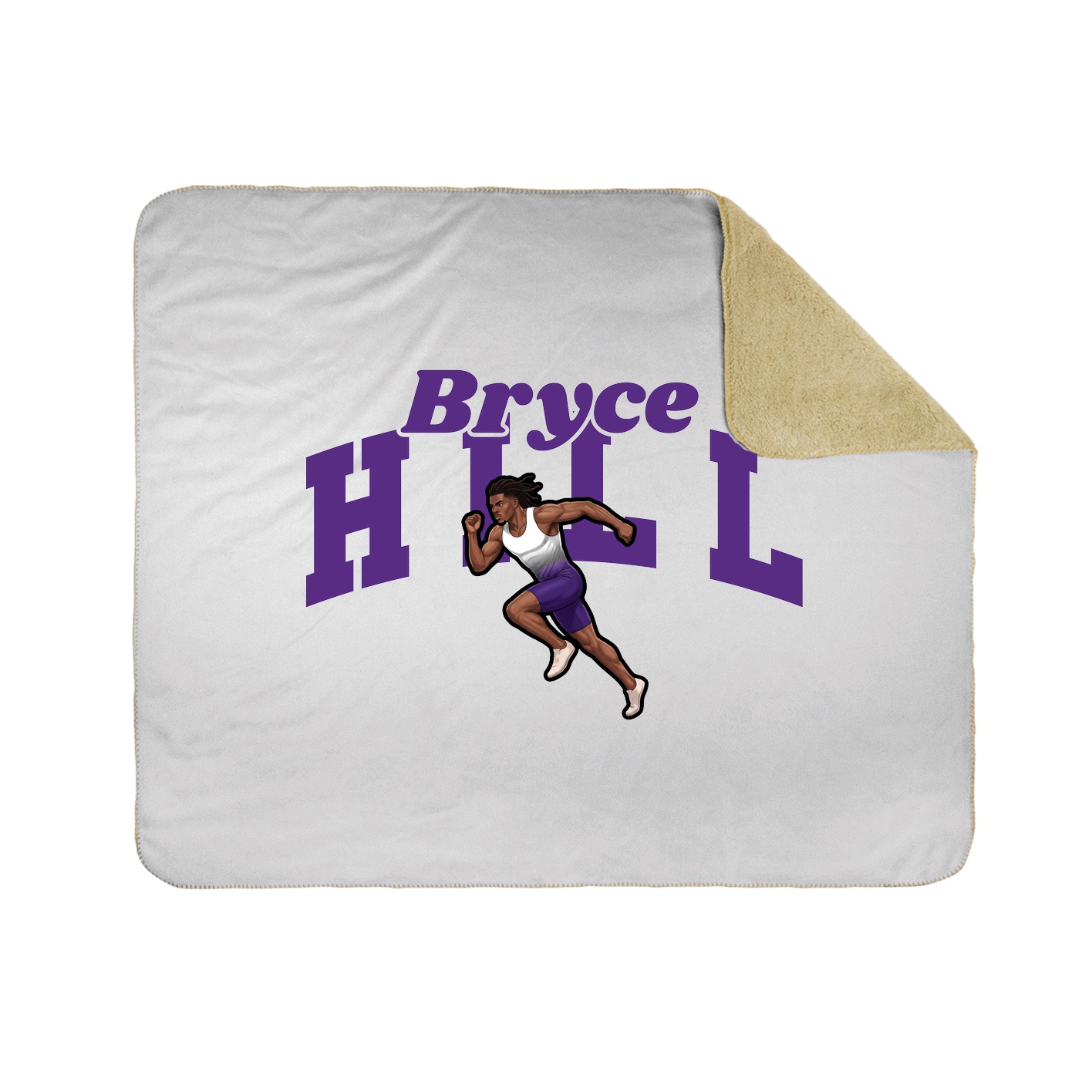 Throw Blanket — Signature Arch in White