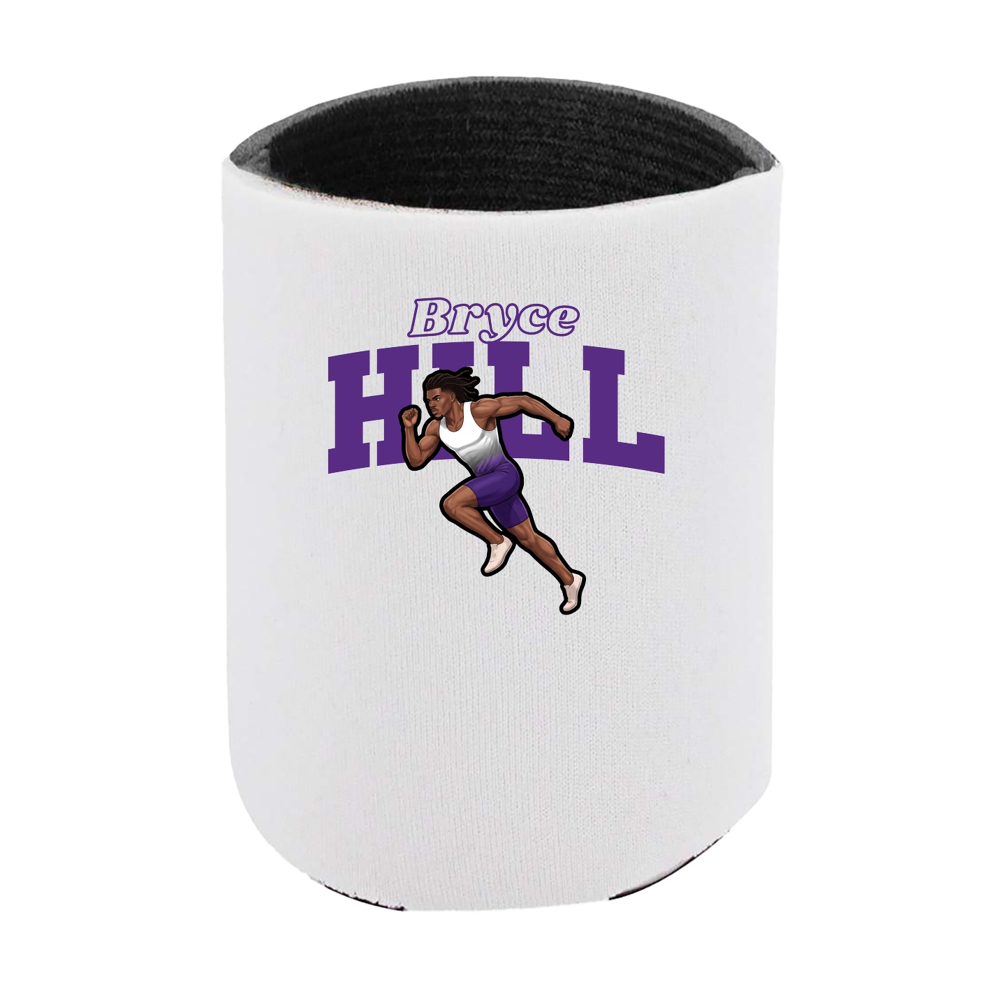 Can Holder — Name Arch in White